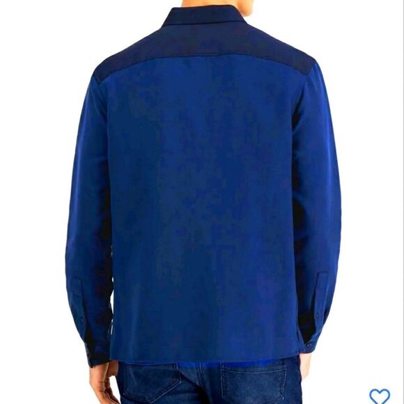 Inc International Pieced Button-Up Long Sleeve Shirt - Picture 2 of 15